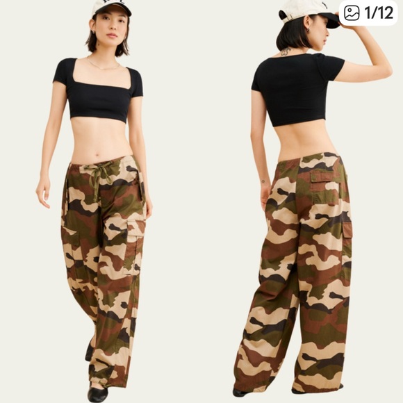 Good American Camouflage Pants - Picture 2 of 6